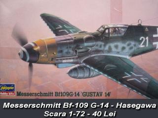 Imagine atasata: Messerschmitt Bf-109 G-14 - Hasegawa - Scara 1-72 - 40 Lei (1).jpg