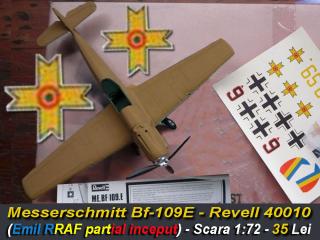 Imagine atasata: Messerschmitt Bf-109E - Revell 40010 - Scara 1-72 - 35 Lei (1).jpg