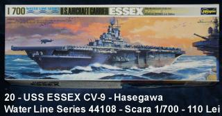 Imagine atasata: 20 - USS ESSEX CV-9 - Hasegawa - Water Line Series 44108-49707 - Scara 1-700 - (01).JPG