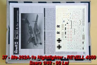 Imagine atasata: 37 - Me-262A-1a Nightfighter - REVELL 4509 - Scara 1-48 - (01).JPG