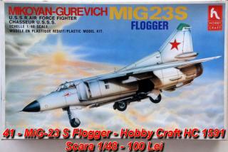 Imagine atasata: 41 - MiG-23 S Flogger - Hobby Craft HC 1591 - Scara 1-48 - (01).JPG