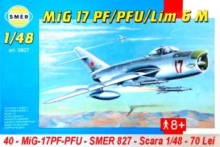 Imagine atasata: 40 - MiG-17PF-PFU - SMER 827 - Scara 1-48 - (01).JPG