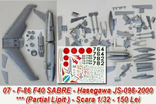 Imagine atasata: 07 - F-86 F40 SABRE - Hasegawa JS-098-2000 - Scara 1-32 - (01) A.jpg