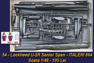 Imagine atasata: 54 - Lockheed U-2R Senior Span - ITALERI 864 - Scara 1-48 - (02).JPG