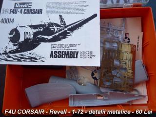 Imagine atasata: F4U CORSAIR - Revell 40014 - 1-72 - det metalice - 60 Lei.JPG