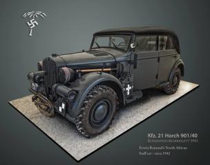 Imagine atasata: Kfz. 21 Horch 901-40 - Erwin Rommel\'s car.jpg