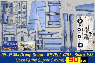 Imagine atasata: 09 - P-38J Droop Snoot - REVELL 4791 - Scara 1-32.jpg