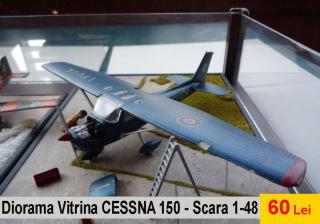 Imagine atasata: Diorama Vitrina CESSNA 150 - Scara 1-48.jpg