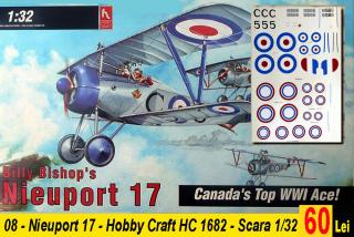 Imagine atasata: 08 - Nieuport 17 - Hobby Craft HC 1682 - Scara 1-32.jpg