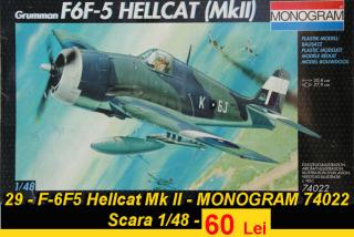 Imagine atasata: 29 - F-6F5 Hellcat Mk II - MONOGRAM 74022 - Scara 1-48.jpg