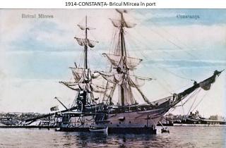 Imagine atasata: Bricul MIRCEA in port - 1914.JPG