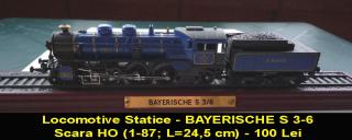 Imagine atasata: Locomotive Statice - BAYERISCHE S 3-6 - Scara HO (1-87; L=24,5 cm) - 100 Lei.jpg