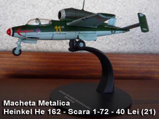 Imagine atasata: Macheta Metalica - Heinkel He 162 - Scara 1-72 - 40 Lei (21).JPG