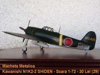 Imagine atasata: Macheta Metalica - Kawanishi N1K2-2 SHIDEN-KAI - Scara 1-72 - 30 Lei (29).JPG