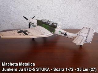 Imagine atasata: Macheta Metalica - Junkers Ju 87D-5 STUKA - Scara 1-72 - 35 Lei (27).JPG