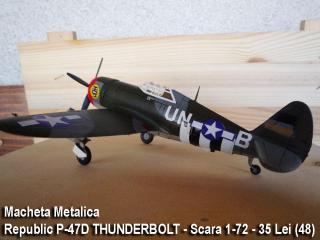 Imagine atasata: Macheta Metalica - Republic P-47D THUNDERBOLT - Scara 1-72 - 35 Lei (48).JPG