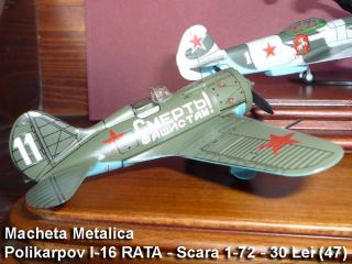 Imagine atasata: Macheta Metalica - Polikarpov I-16 RATA - Scara 1-72 - 30 Lei (47)a.JPG