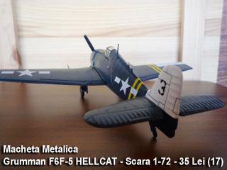 Imagine atasata: Macheta Metalica - Grumman F6F-5 HELLCAT - Scara 1-72 - 35 Lei (17).JPG