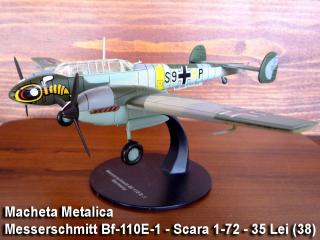 Imagine atasata: Macheta Metalica - Messerschmitt Bf-110E-1 - Scara 1-72 - 35 Lei (38).JPG