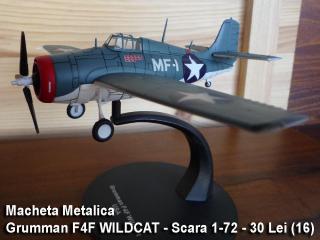 Imagine atasata: Macheta Metalica - Grumman F4F WILDCAT - Scara 1-72 - 30 Lei (16).JPG