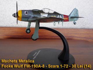 Imagine atasata: Macheta Metalica - Focke Wulf FW-190A-8 - Scara 1-72 - 30 Lei (14).JPG