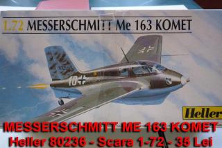 Imagine atasata: MESSERSCHMITT ME 163 KOMET - Heller 80236 - 1-72 - 35 Lei.JPG