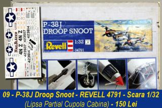 Imagine atasata: 09 - P-38J Droop Snoot - REVELL 4791 - Scara 1-32 - (01).JPG