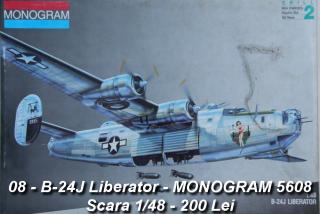 Imagine atasata: 08 - B-24J Liberator - MONOGRAM 5608 - Scara 1-48 - (01).jpg