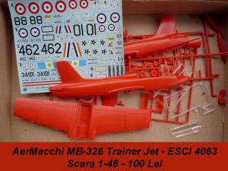 Imagine atasata: AerMacchi MB-326 Trainer Jet - ESCI 4063 - Scara 1-48 - 100 Lei (2).jpg