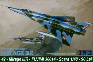 Imagine atasata: 42 - Mirage IIIR - FUJIMI 30014 - Scara 1-48 - (01).JPG