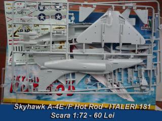 Imagine atasata: Skyhawk A-4E (F) Hot Rod - ITALERI 181 - Scara 1-72 - 60 Lei (12).jpg