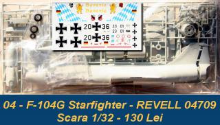 Imagine atasata: 04 - F-104G Starfighter - REVELL 04709 - Scara 1-32 - (03).JPG