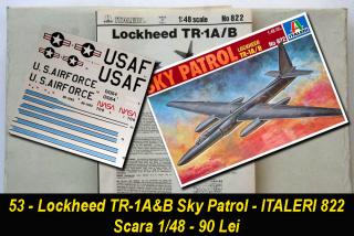 Imagine atasata: 53 - Lockheed TR-1A&B Sky Patrol - ITALERI 822 - Scara 1-48 - (01).JPG